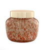Red and Gold Speckled Candle | Volcano