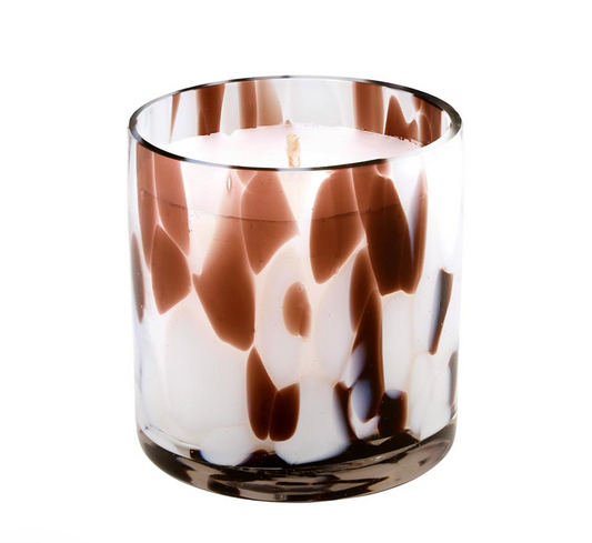 Chestnut Splatter Candle | Cedar Cypress