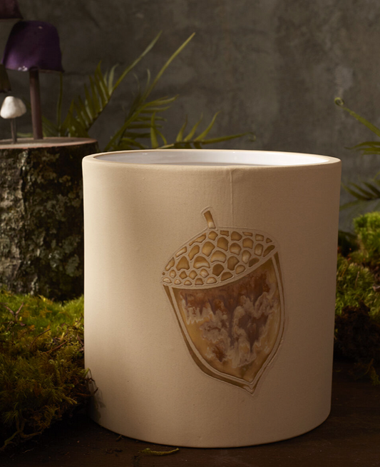 Large Acorn Accent Pot