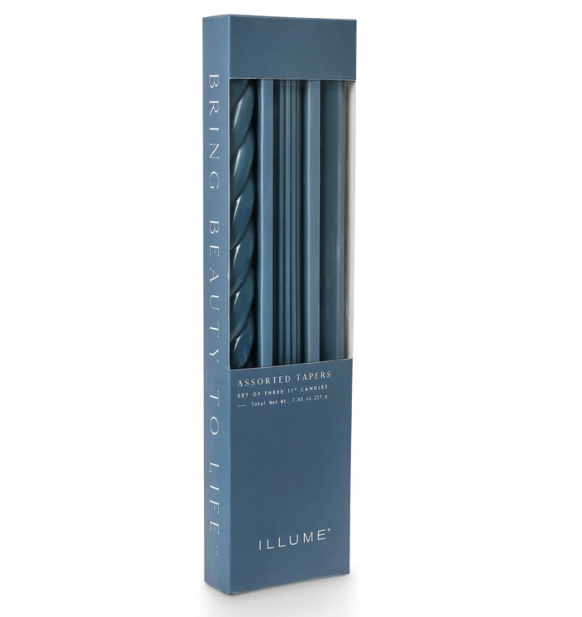 Assorted Taper Candle Box | Blue