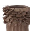 Brown Mushroom Edge Vase