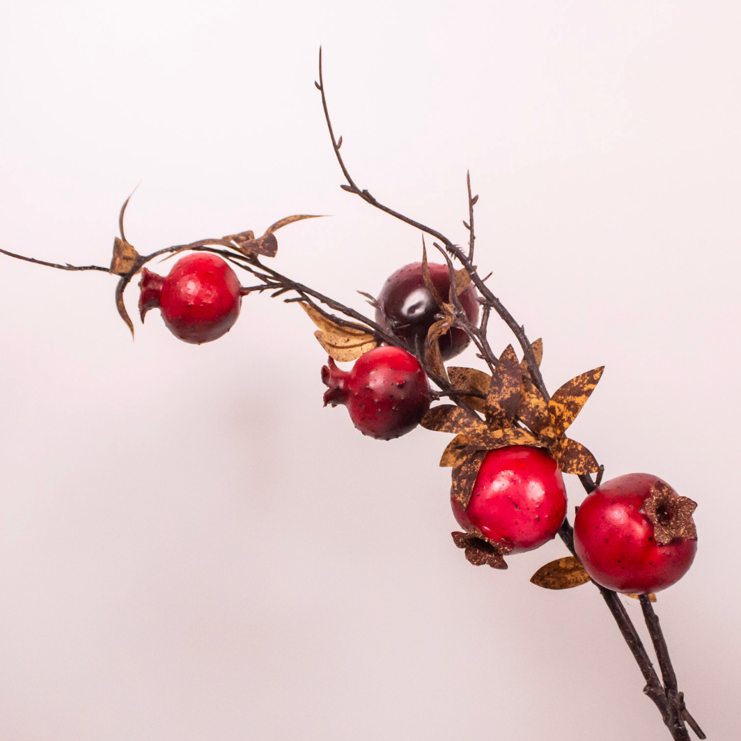 Faux Pomegranate Spray