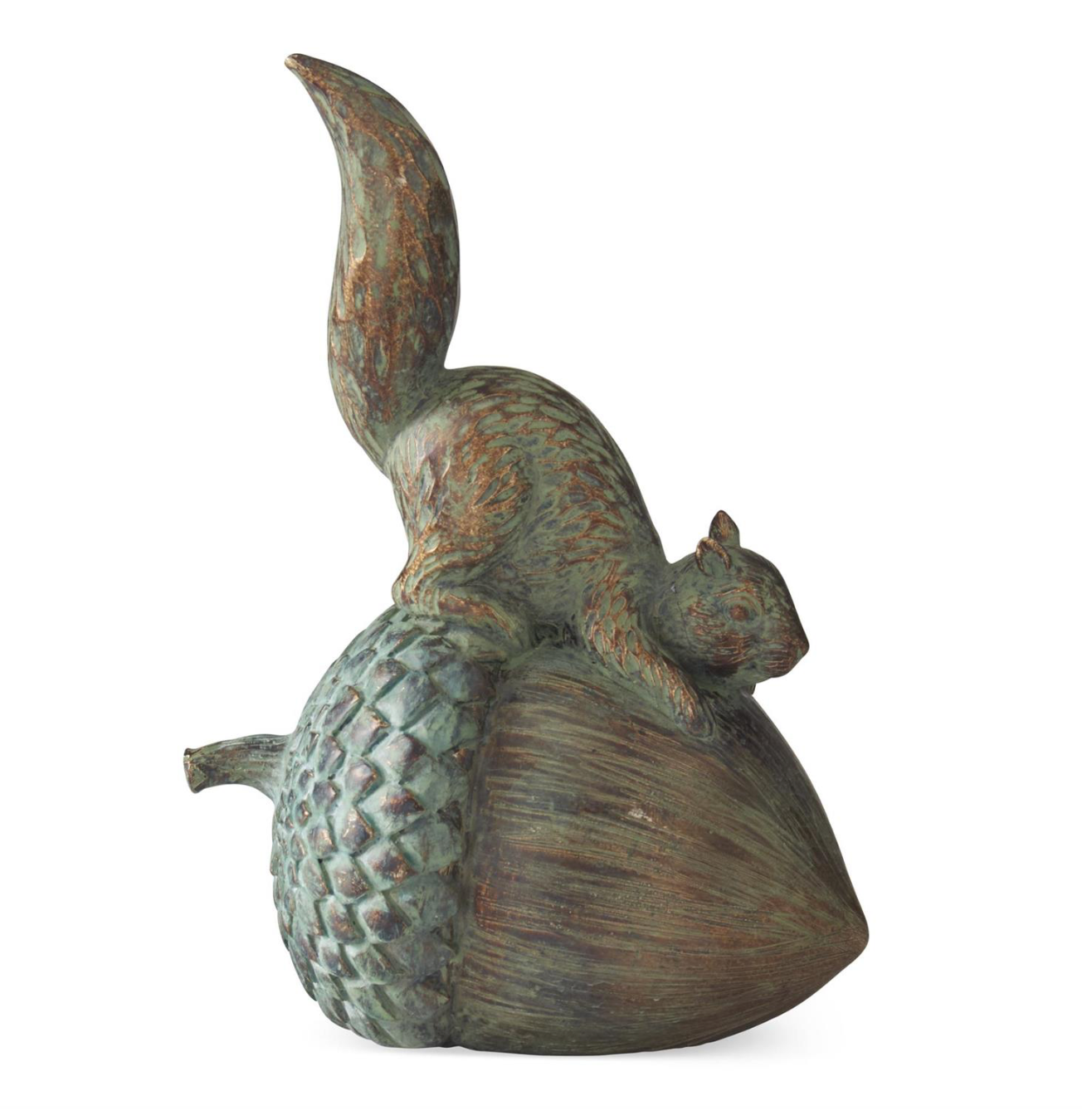 Decorative Squirrel and Acorn Accent | Scratch & Dent