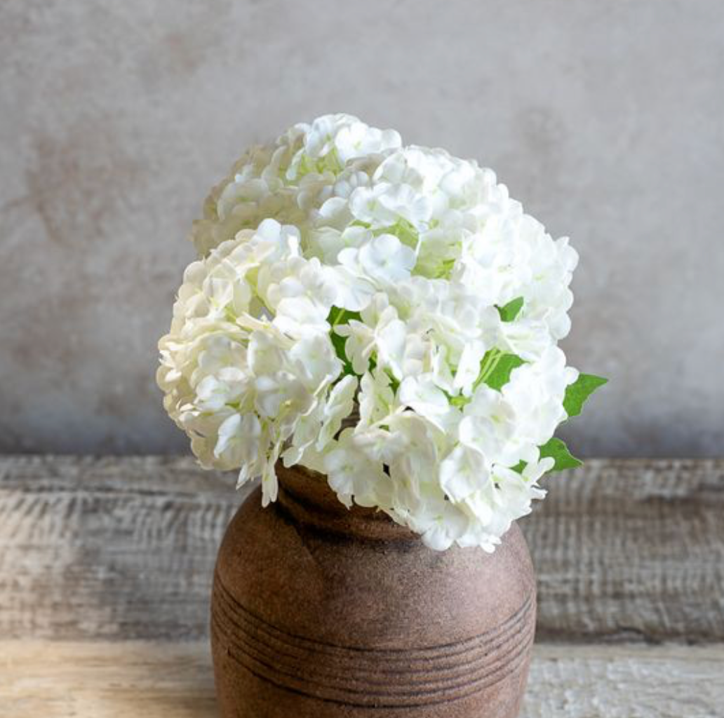 Real Touch White Mini Hydrangea Bundle