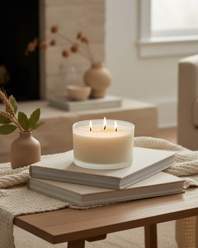 Pumpkin Caramel | Four Wick Candle Jar