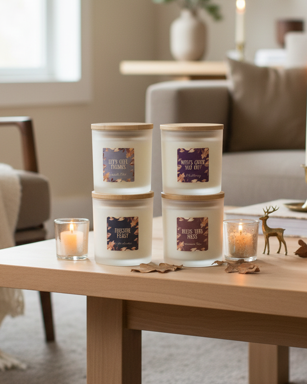 Thanksgiving Apothecary Candle Collection Bundle