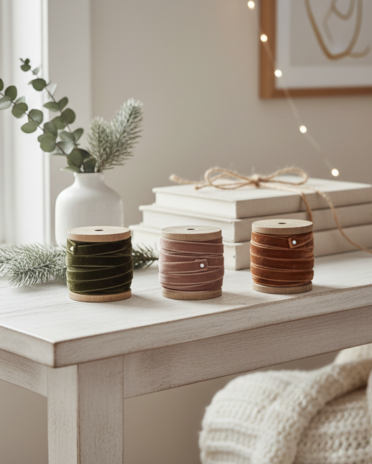 Velvet Ribbon Spool