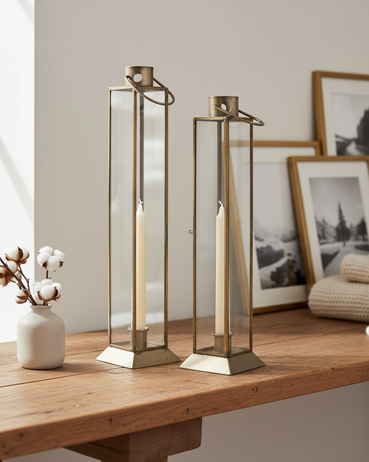 Lantern Taper Candle Holder
