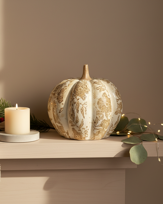 Beige Heirloom Pumpkin