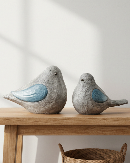 Oversized Blue Bird Set