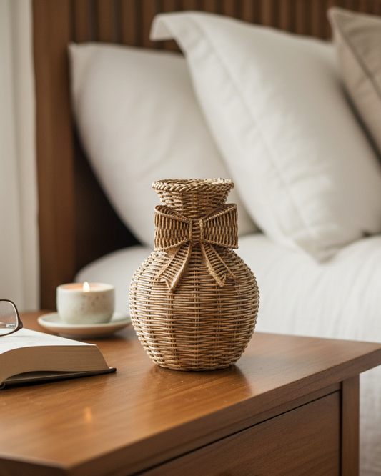 Bow Weave Vase