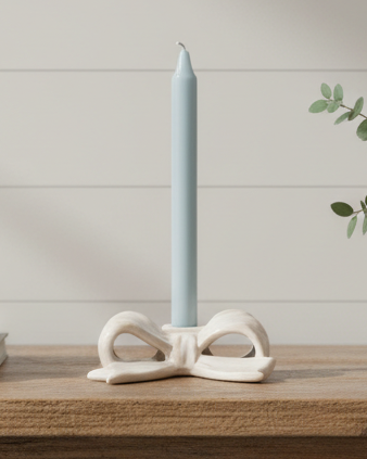Ceramic Bow Taper Holder