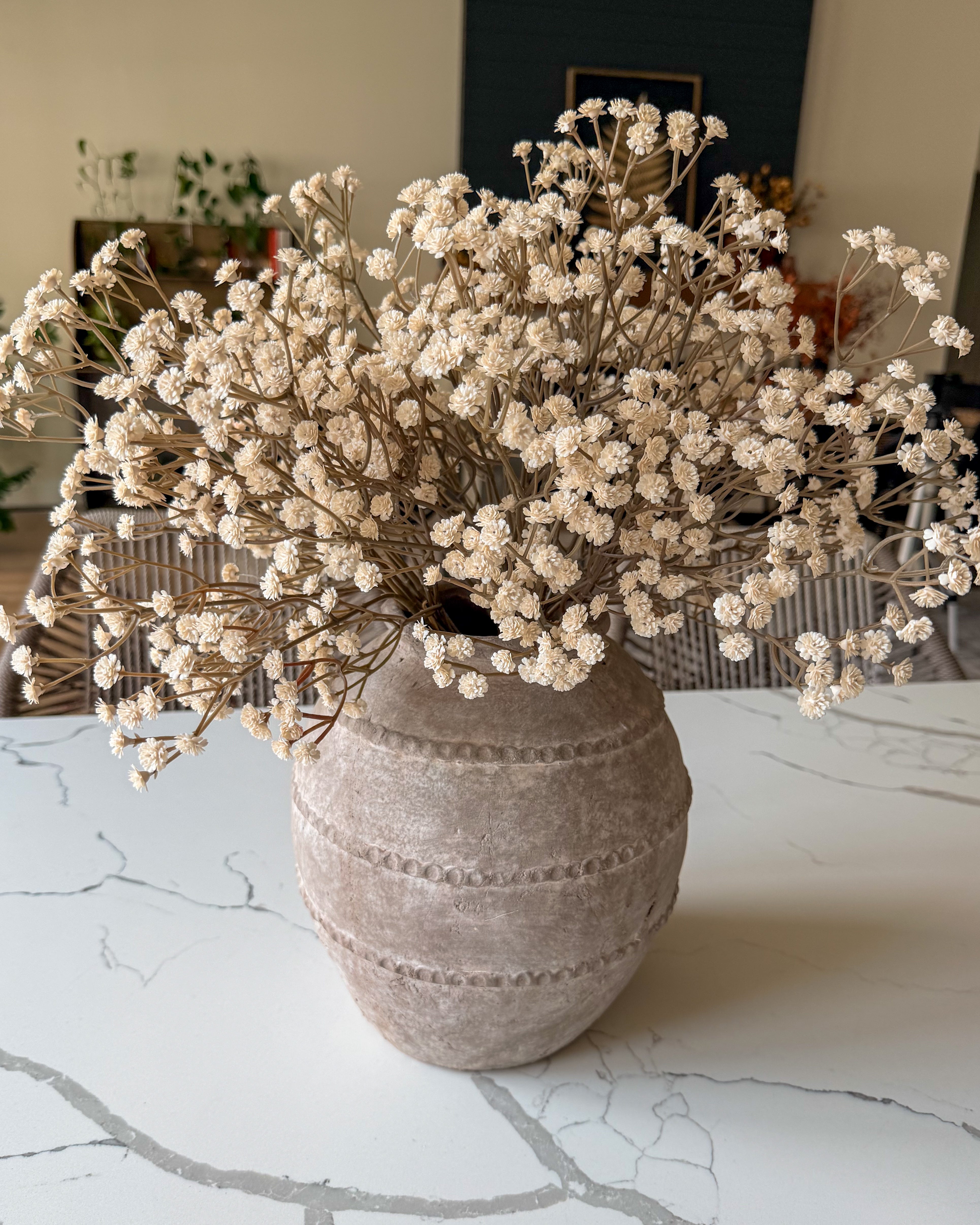 Ivory Real Touch Baby's Breath Bunch