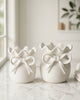 Cleo Ceramic Bow Vase
