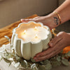 Ceramic Pumpkin Jar Candle | Large