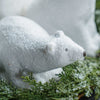 Snowy Glittered Polar Bears