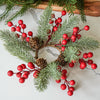 Pinecone & Berry Candle Ring