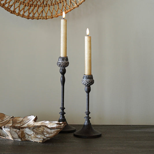 Acorn Candle Holder Set