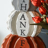 Pumpkin/Snowman Reversible Plaque