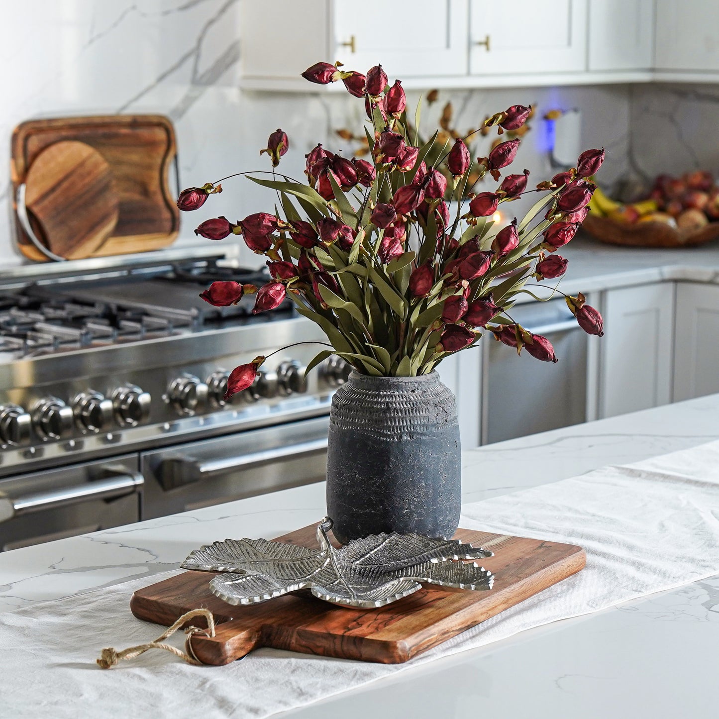 Silver Leaf Tray