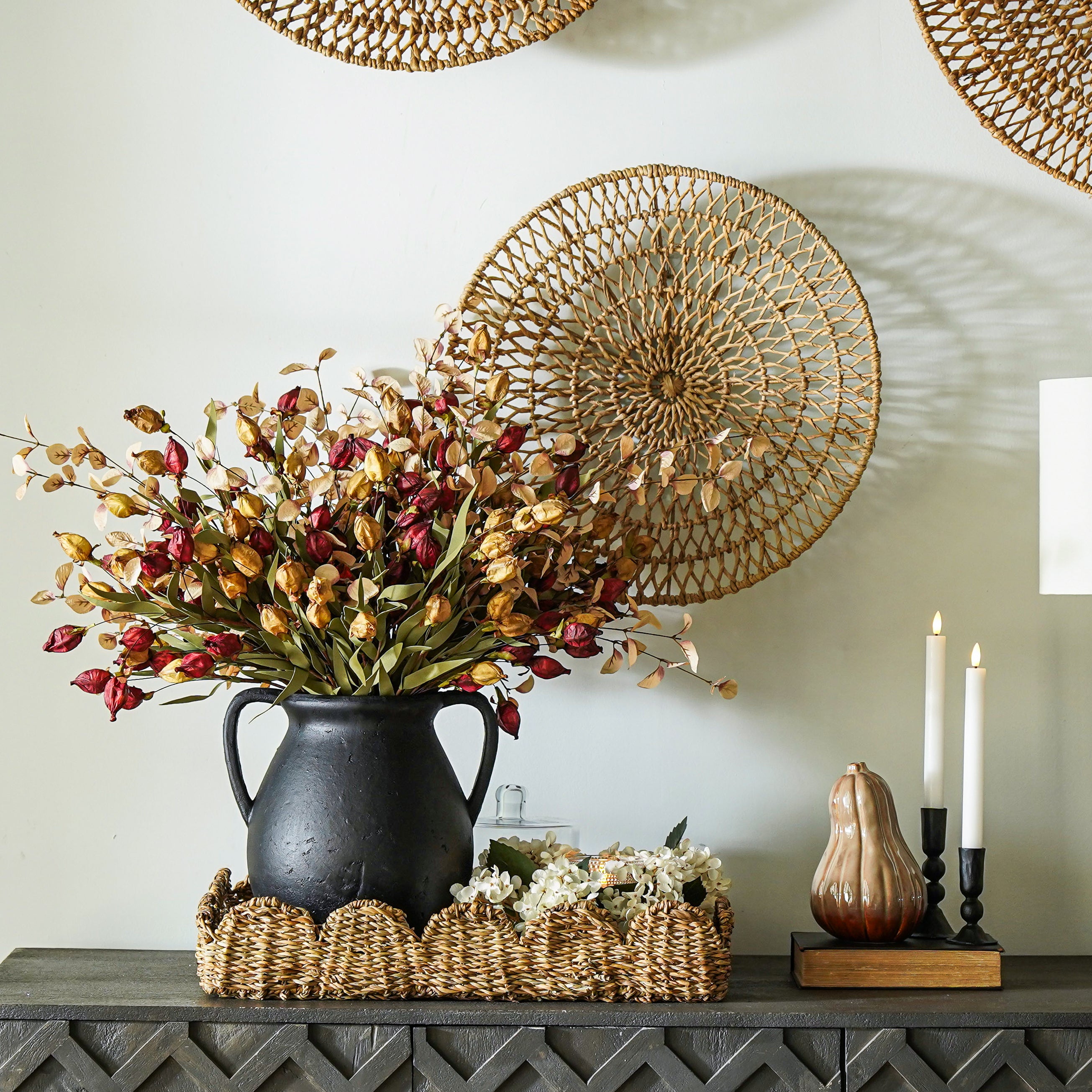 Lantern Bud Luxe Bush | Buckskin