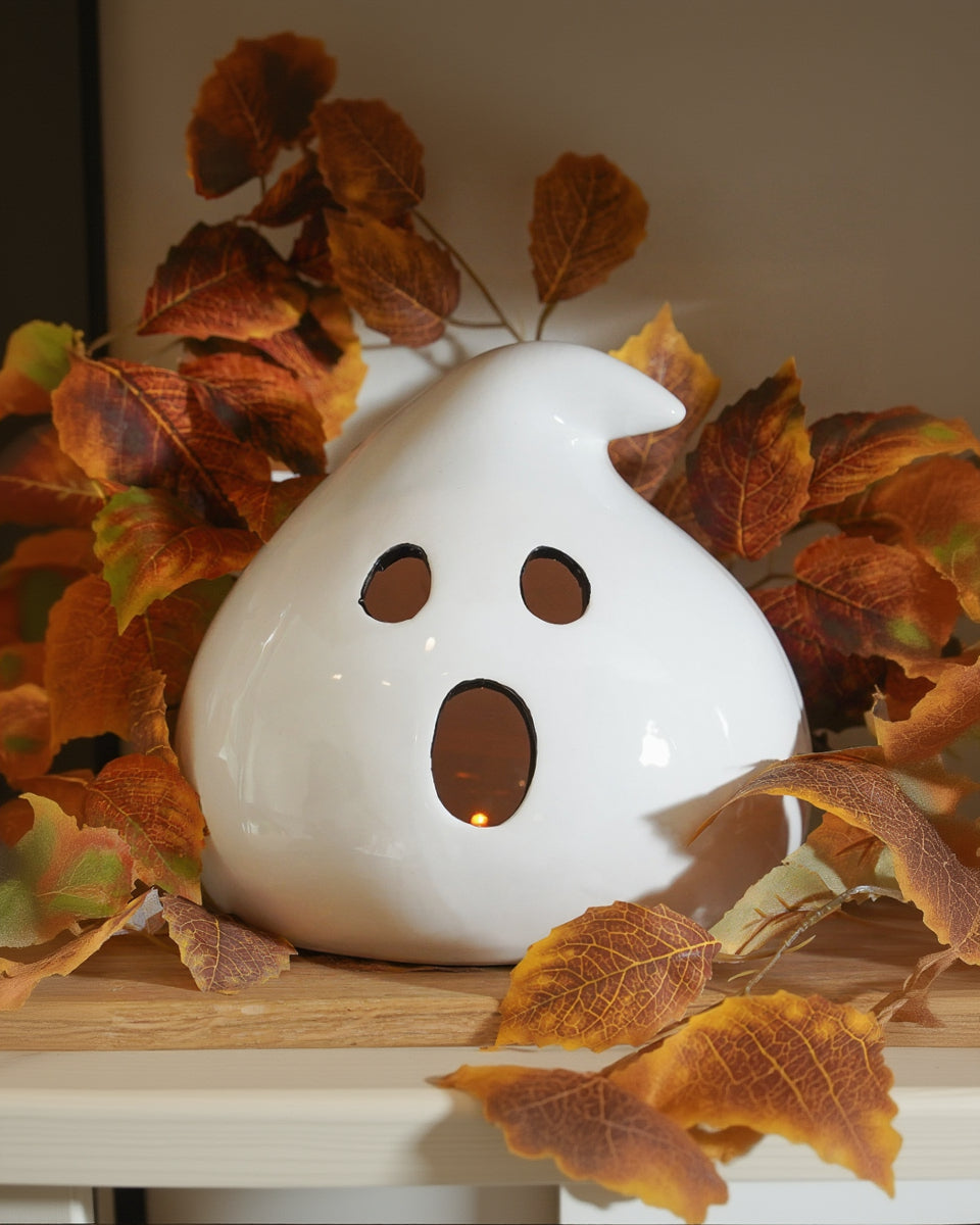 Ceramic Flicker Light Ghost