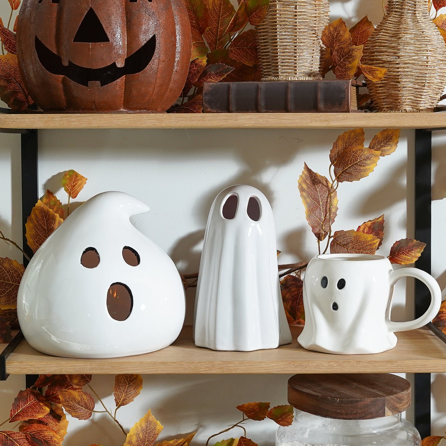 Ceramic Light Up Ghost