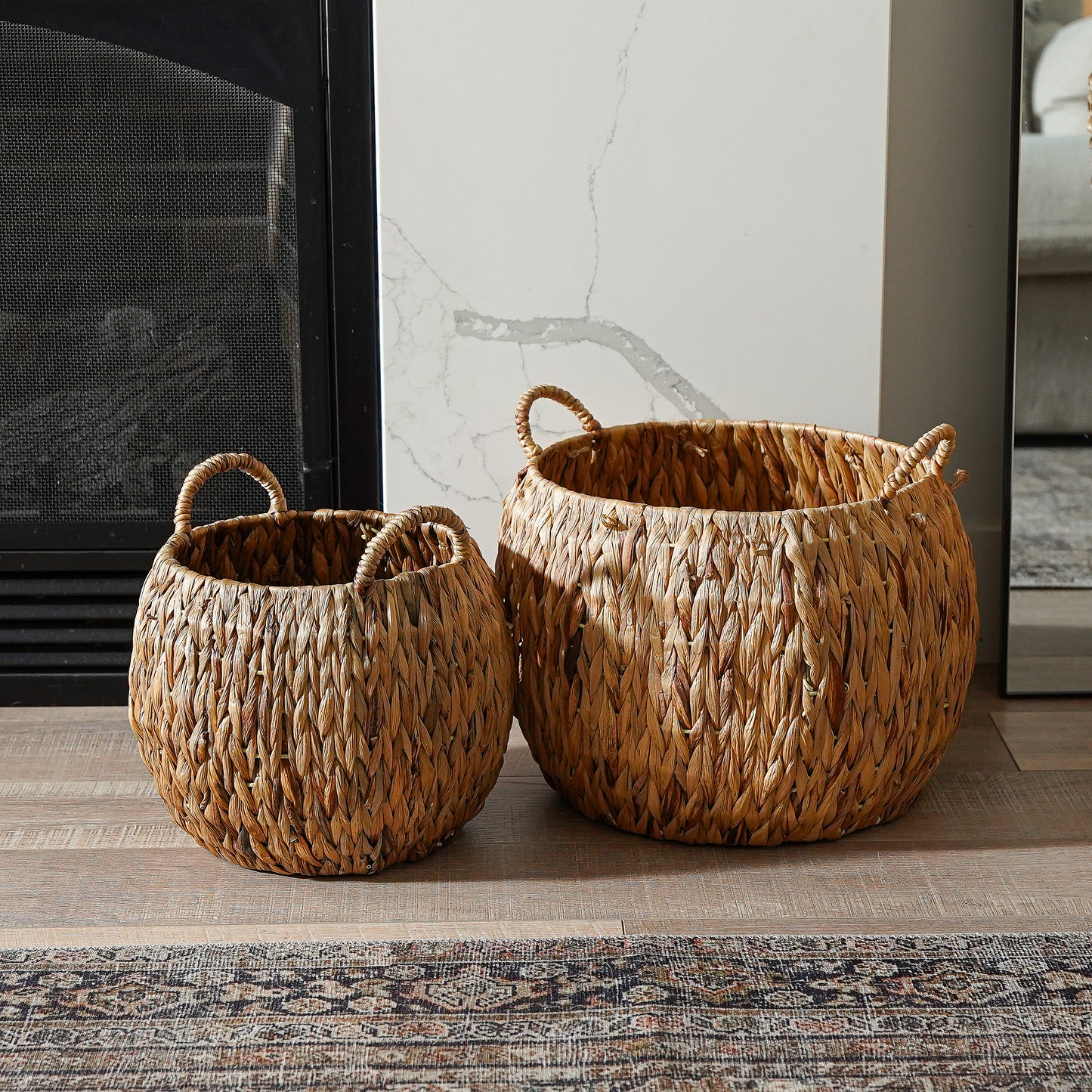 Tarrin Round Hyacinth Baskets