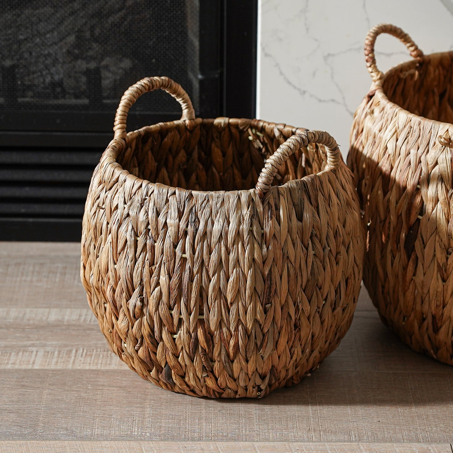 Tarrin Round Hyacinth Baskets