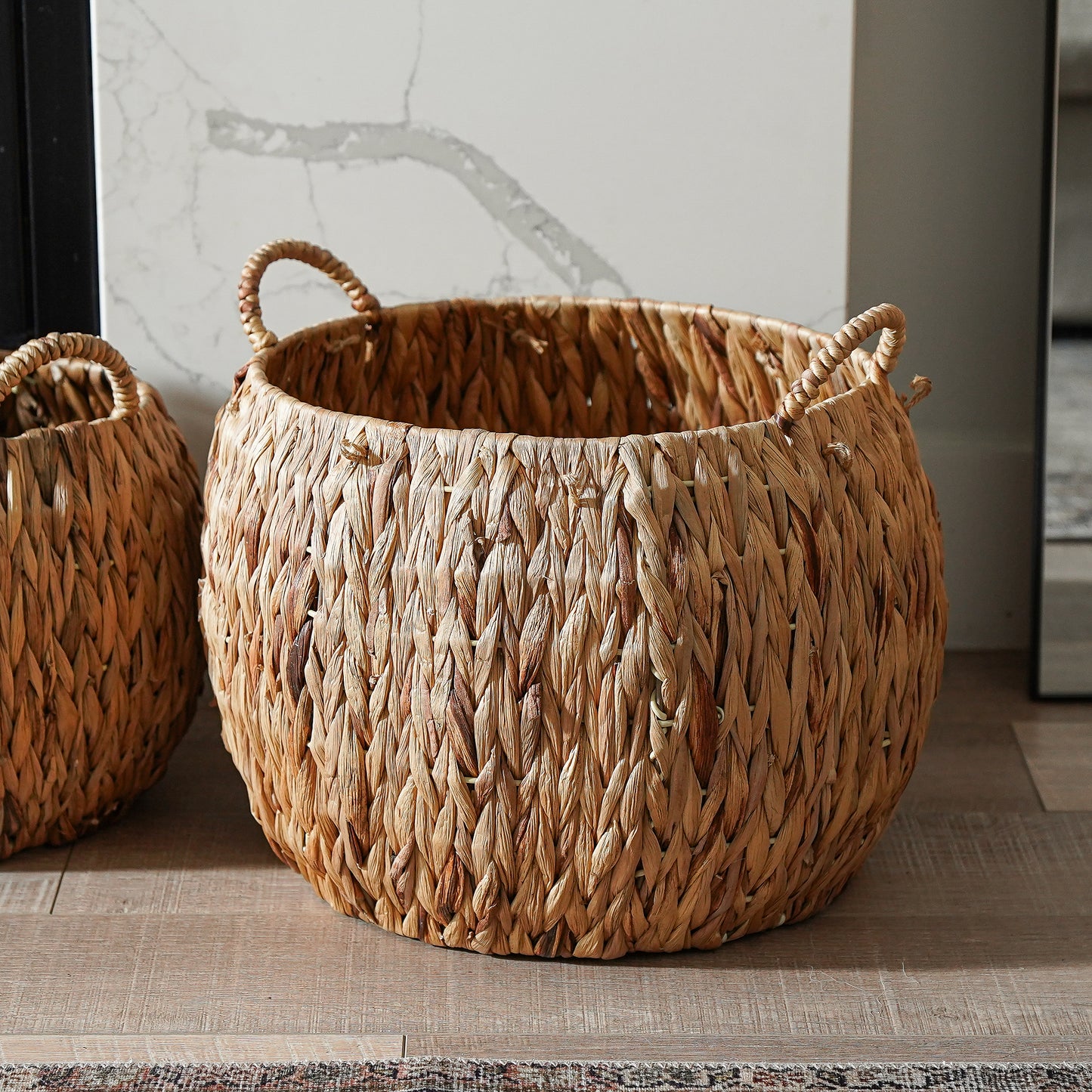 Tarrin Round Hyacinth Baskets