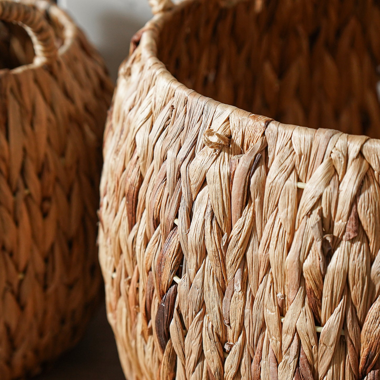 Tarrin Round Hyacinth Baskets