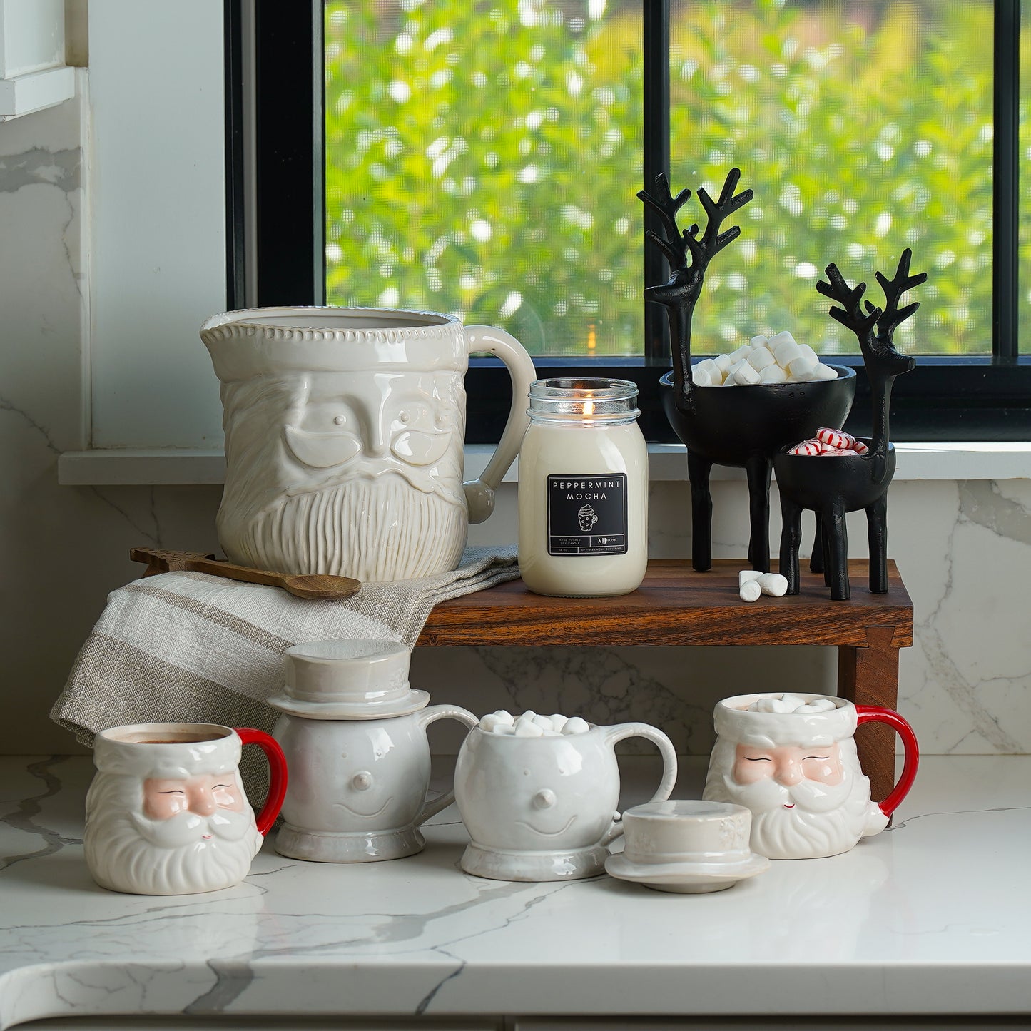 Ceramic Santa Mug