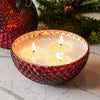 Red Mercury Ornament Candle | Large