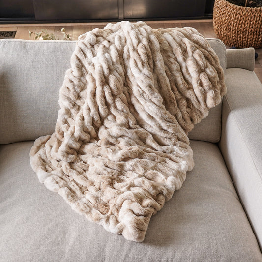 Faux Fur Throw