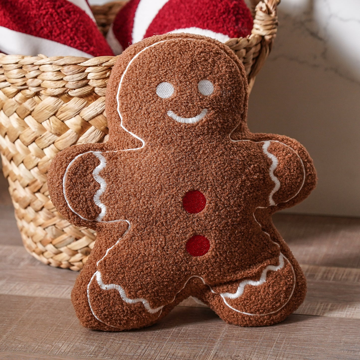 Gingerbread Man Pillow