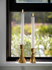 Gold Taper Candle Holder | Set of 2