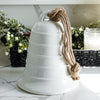 Ceramic White Bell