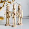 Wood Nutcracker Ornament