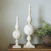 Charlotte Distressed Metal Finial