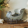 Galvanized Distressed Sleigh