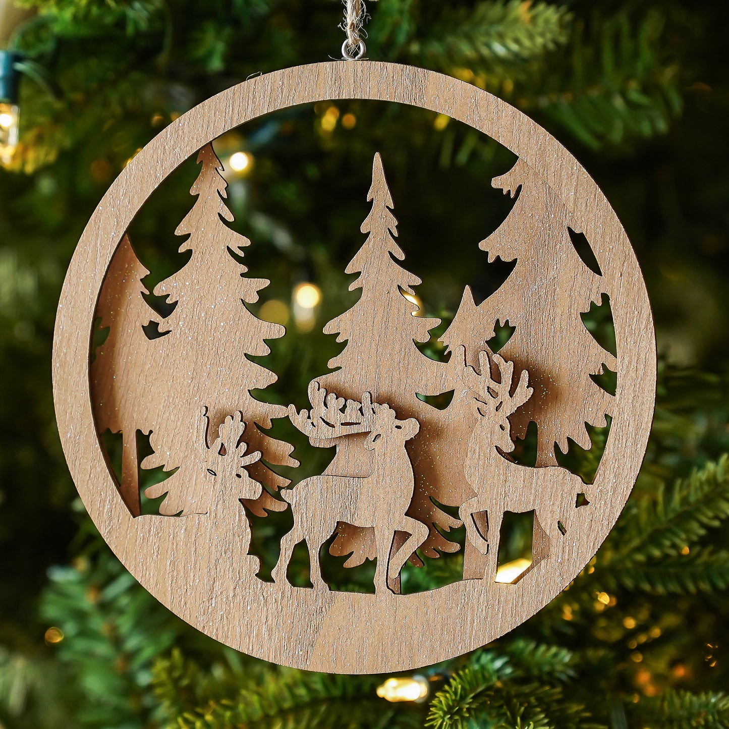 Deer in the Forest Ornament