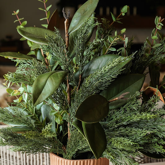 Winter Greenery Arrangement Bundle