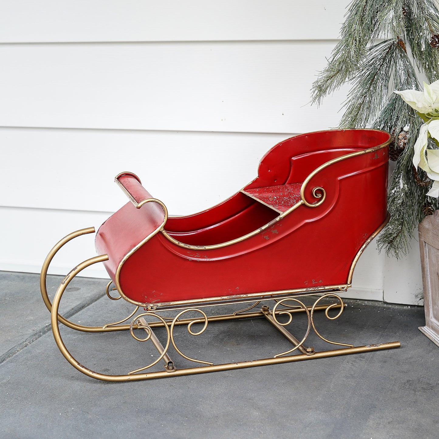 Red & Gold Sleigh