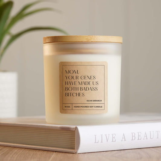 Mother's Day Sarcastic Apothecary Candle | Olive Branch