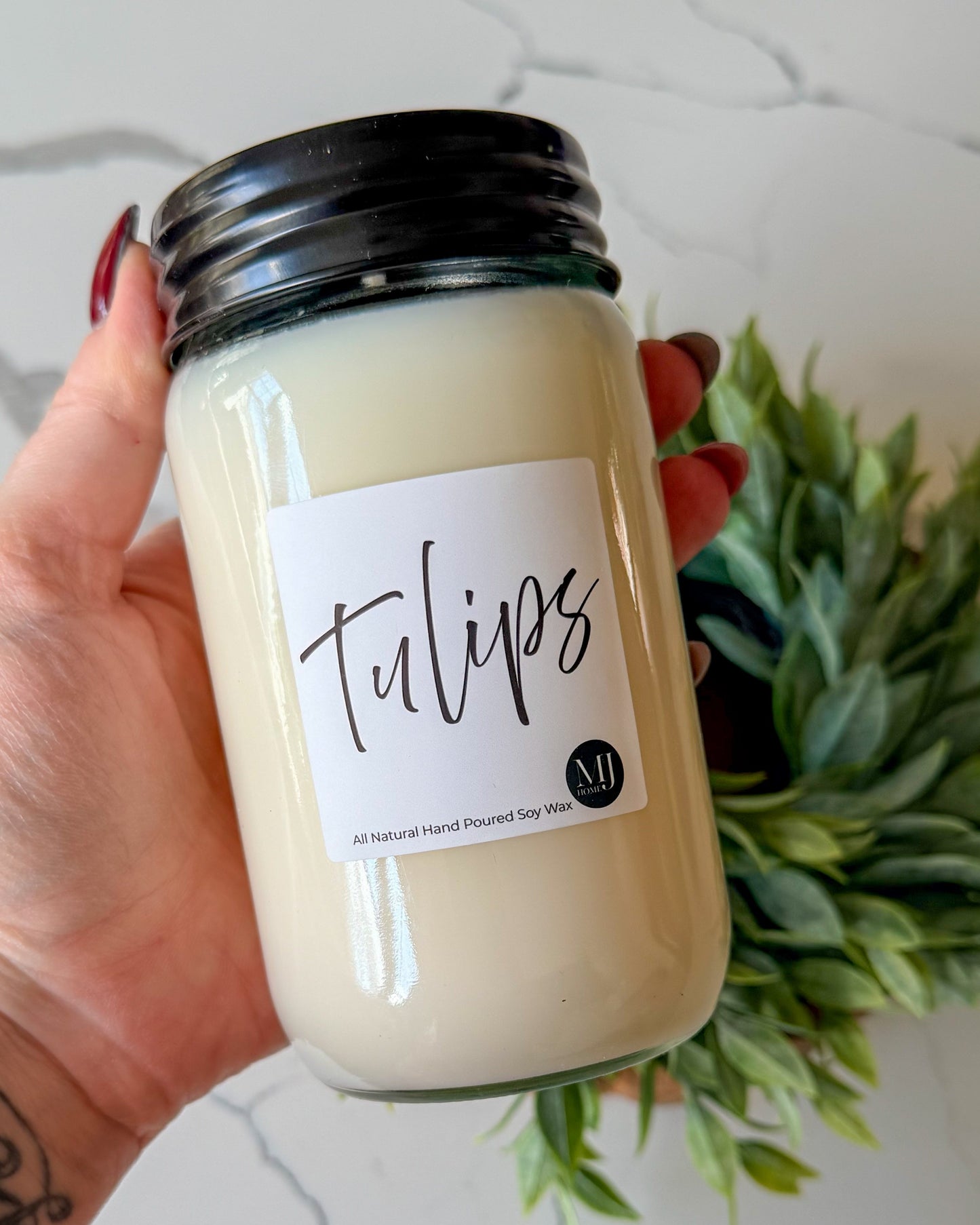 Pre-Order: Tulips | Mason Jar Candle (Limited Time Scent)