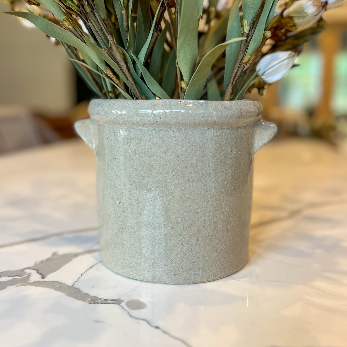 Handled Ceramic Crock