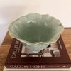 Ruffle Sage Decorative Bowl | Large
