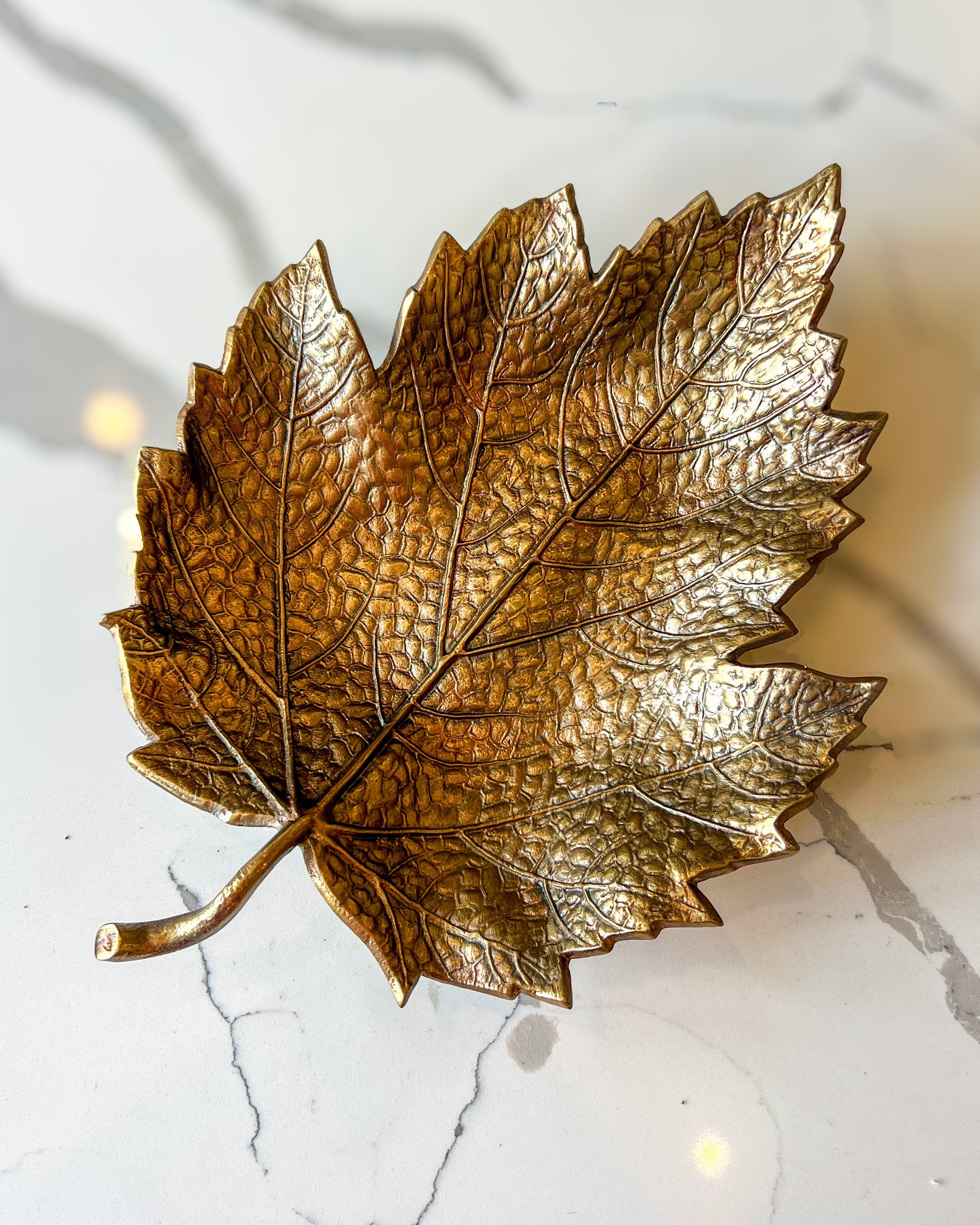 Antique Gold Leaf Bowl