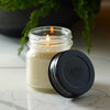 Small Mason Jar Candle | Almond Cookie