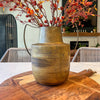 Handled Brass Metal Vase
